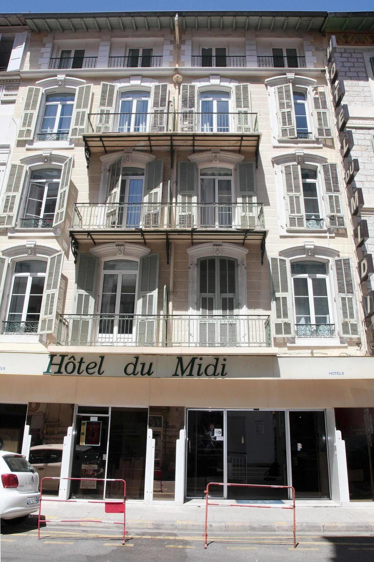 Hotel Du Midi Niza Exterior foto